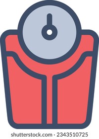 weight Vector illustration on a transparent background.Premium quality symmbols.Stroke vector icon for concept and graphic design. 


