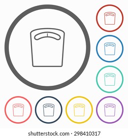 weighting apparatus icon