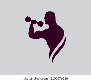 Weightlifter icon vector sign symbol for design.Weight lifting exercise icon, Vector graphics.Lifting weights icon