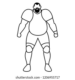  weightlifter man icon