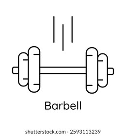 Weightlifting – Barbell Representing Gym and Strength Training