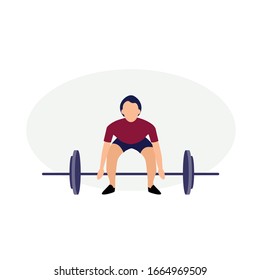 Ilustración del personaje de Weibo. elemento de diseño de icono plano