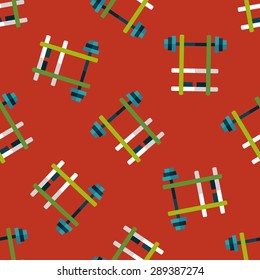 weightlifting flat icon,eps10 seamless pattern background