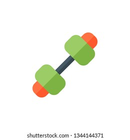 Weightlifting Icon Vector Illustration in Flat Style for Any Purpose