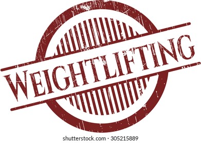 Weightlifting rubber seal