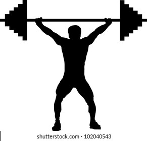 Weightlifting Silhouette