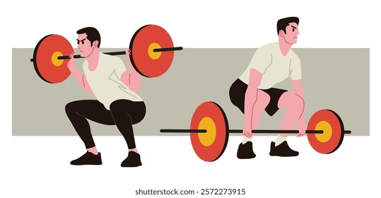 Weightlifting is a sport performed individually. Both men and women can participate in this weightlifting sport