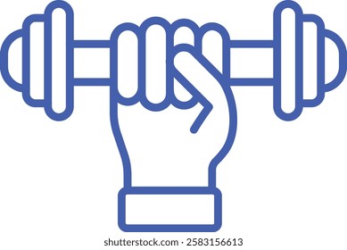 Weightlifting vector icon. Can be used for printing, mobile and web applications.