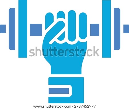 Weightlifting vector icon. Can be used for printing, mobile and web applications.
