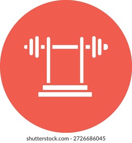 Weightlifting Vector Icon Design Illustration