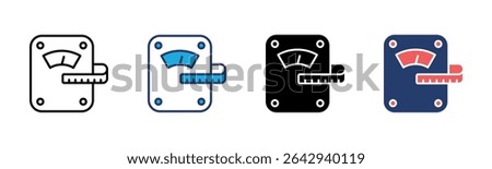 Weights icon sheet multiple style collection