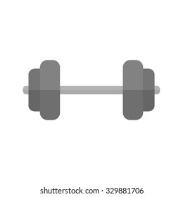 Weights, weightlifting, body building, lifting, sports icon vector image. Can also be used for fitness, recreation. Suitable for web apps, mobile apps and print media.