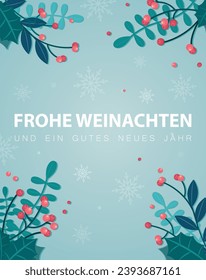 Weihnachtskarte mit bunten dekorativen Weihnachtsmotiven. Vektorgrafik.

Übersetzung: Frohe Weihnachten und viel Glück im neuen Jahr. 