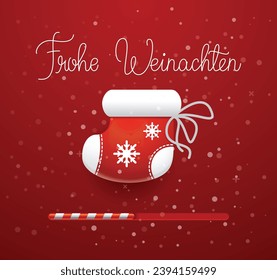 Weihnachtskarte mit bunten dekorativen Weihnachtsmotiven. Vektorgrafik.

Übersetzen: Frohe Weihnachten 