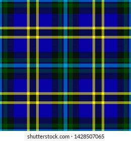 Weir Modern Tartan. Seamless pattern for fabric, kilts, skirts, plaids