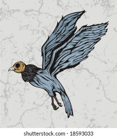 WEIRD BIRD SKULL