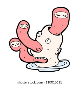 weird hallucination cartoon