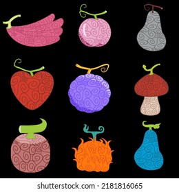 weird shape fruit with secret power inside