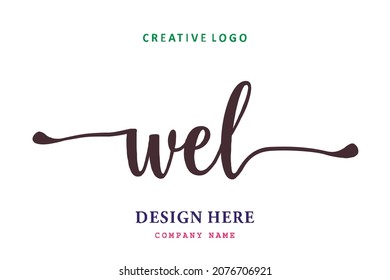 El logotipo de la inscripción WEL es sencillo, fácil de entender y autorizado
