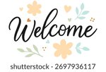  welcom png design. png welcom. wel com. Warm Welcome. Minimalist Greeting. Modern Well come Vector. Elegant Entry. Friendly Hello. vector lettering. stylish greeting.