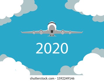 Welcome to 2020 , template design