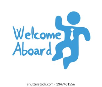 welcome aboard symbol