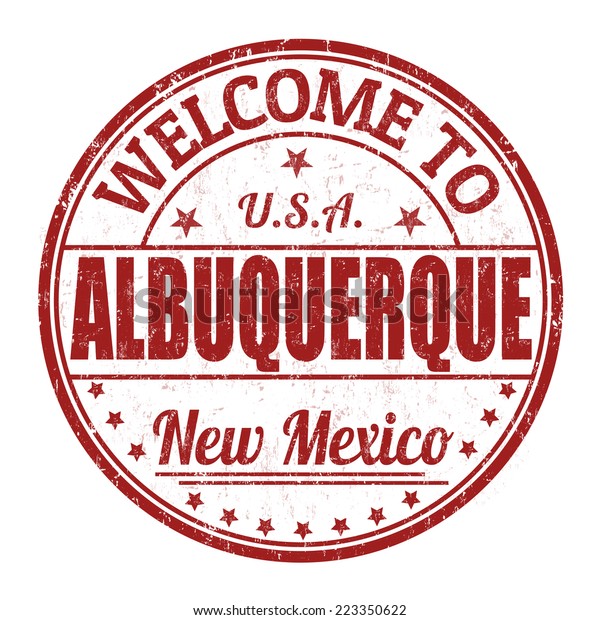 Albuquerque Grunge Rubber Stamp On Stock Vector (Royalty Free