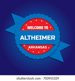 Welcome to Altheimer badge