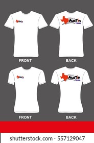 Welcome Austin Texas t-shirt vector design style B