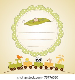 welcome baby card