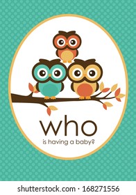welcome baby card design. vector illustration