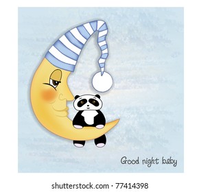 welcome baby greetings card