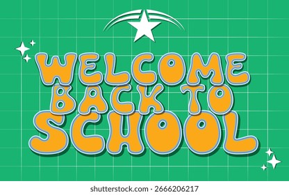 Bienvenido de nuevo al efecto 3D de la escuela