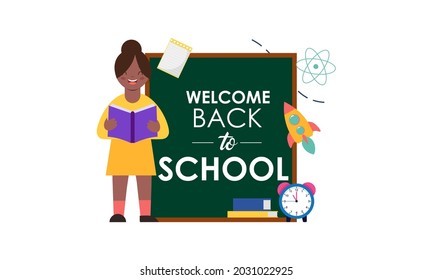 Welcome back to school background