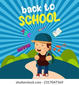 Welcome back to school. back to school background. kids back to school. school stationery.