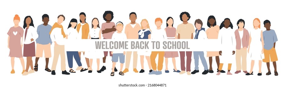 Welcome Back to School banner.