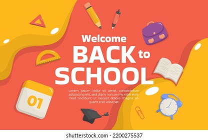 Welcome Back to School Banner