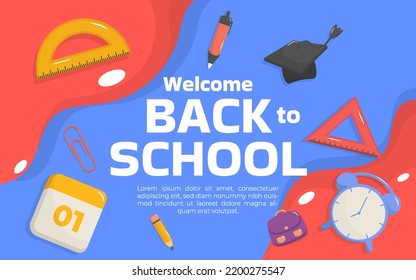 Welcome Back to School Banner