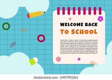 welcome back to school banner
