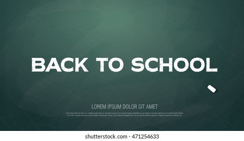 Welcome Back to School banner