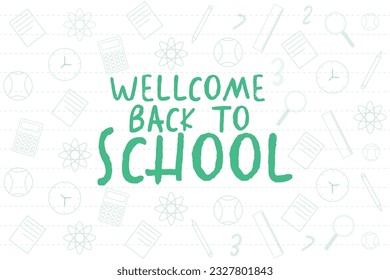 Welcome Back to School Card for Kids: A Fun and Quirky Design