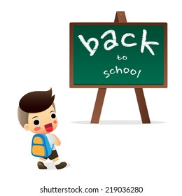 Welcome back to school character design