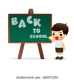 Welcome back to school character design