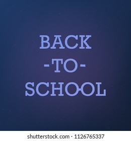 Welcome back to school, eps 10