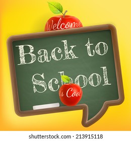 Welcome back to school. EPS 10 vector file included