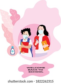 Welcome Back To school- Back To School With Hand Sanitizer