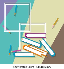 Welcome back to school illustration