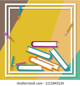 Welcome back to school illustration