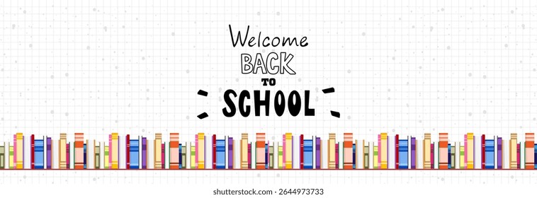Welcome back to school. Learning and lots of different interesting books to read.