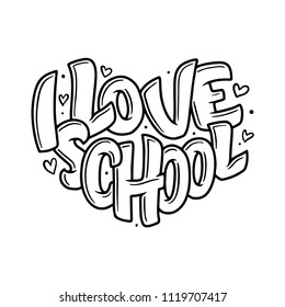 Welcome back to school lettering quote. Back to school sale tag. Vector illustration. Hand drawn lettering badges. Typography emblem set